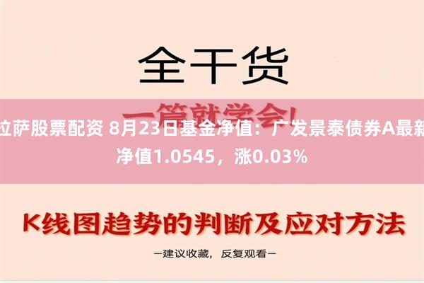 拉萨股票配资 8月23日基金净值：广发景泰债券A最新净值1.0545，涨0.03%